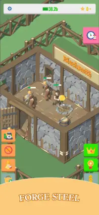 Idle Medieval Village: 3Dゲーム Screen Shot 2