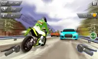 Crazy moto bike rider - heavy traffic bike racing Screen Shot 4