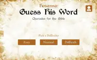 Hosanna: Guess His Word Screen Shot 0
