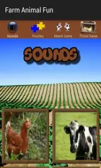 Barnyard Animal Games for Kids Screen Shot 1