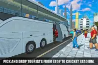 cricket huấn luyện viên xe buýt lái xe giả lập Screen Shot 0