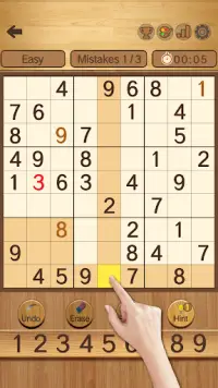 Sudoku.Fun: Trò chơi Sudoku Screen Shot 1
