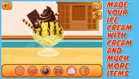 アイスクリームメーカー - 子供のゲーム Screen Shot 0