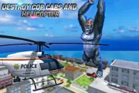 Gorilla Rampage: Angry Kong City Attack Screen Shot 4