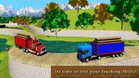 Último Cargo Truck driver 3D Screen Shot 4