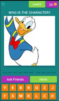 Disney Characters Quiz Screen Shot 2