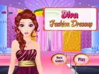 Diva mody dress up gry Screen Shot 0