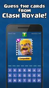 Guess the card Clash Royale Screen Shot 0