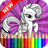 Coloring Book For Little Pony