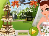 शादी का केक सजावट खेल Screen Shot 8