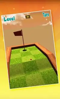 Mini Golf Flick 3D Screen Shot 13