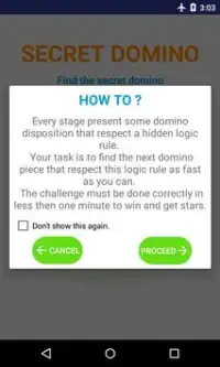 Secret Domino Screen Shot 1