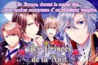 Les Princes de la Nuit : Otome games français Screen Shot 2