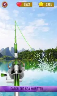 Pocket Fishing Adventure 3D- fishing games offline Screen Shot 2