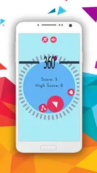 Tap Tap 360 Degree Game Screen Shot 0