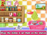 Princess Doll Kitchen Cleaning Screen Shot 4