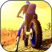 Fast Motorcycle Offroad Driver