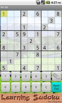 Sudoku Learning Screen Shot 2