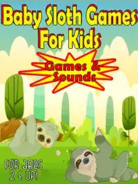 sloth games for kids: free Screen Shot 5