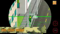 Cube War: City Sniper 3D Screen Shot 1
