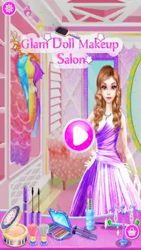 Glam Doll Makeup Salon Screen Shot 0