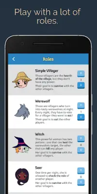 Mobile Werewolf: Werewolf game Screen Shot 1