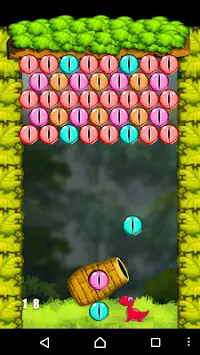 Bubble Shooter Dinosaur Screen Shot 1