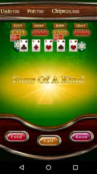 5 Card Draw Poker for Mobile Screen Shot 0