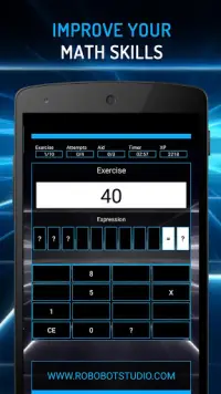 Mathematical Puzzles - Math games for adults Screen Shot 0