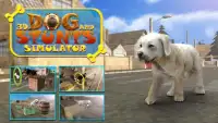 Dog Stunts & Simulator 3D - Juegos de Crazy Dog Screen Shot 4