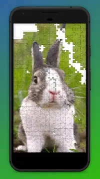Rabbit Jigsaw Puzzles - Animal Jigsaws Screen Shot 3