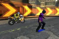 City Skateboard Street Racing Screen Shot 2