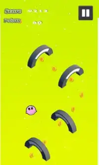 Super Kirby STar Fall down Screen Shot 5