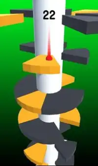 Jumping Ball Helix Tower Rush Screen Shot 1