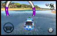 Water Surfer: Beach Racing Car Driver Simulator 3D Screen Shot 1