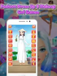 ファッションドレスアップ & メイクアップ女の子のゲーム Screen Shot 5