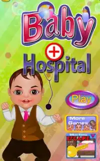 बच्चे को अस्पताल - देखभाल खेल Screen Shot 0