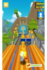 Simpsons™ Dash 3D - Subway Run Surfer Screen Shot 5