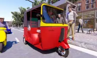 Tuk tuk autista Auto Rickshaw Taxi Screen Shot 6