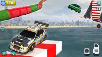 Superhero GT Racing Car Stunt: Mega Ramp Car Games Screen Shot 3