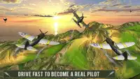 Vôo de avião Sim Pilot 2017 Screen Shot 6