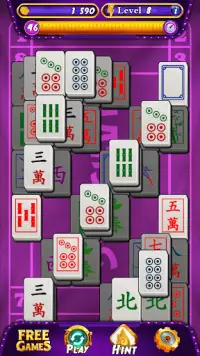 Mahjong - Solitaire Puzzle Uno Brain Game Tycoon Screen Shot 4