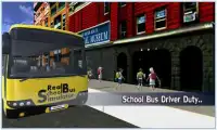 mô phỏng xe buýt trường học Screen Shot 2