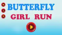 Butterfly Girl Run Screen Shot 0