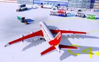 Snow Cargo Jet Landing 3D Screen Shot 8