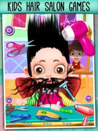 Little Kids Hair Salon Games Screen Shot 0