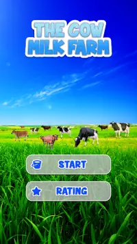 The Cow Milk Farm game - Free Screen Shot 0