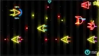 Spazio profondo:galassia sparatutto arcade al neon Screen Shot 2