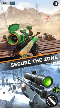 Sniper Game: Shooting Gun Game Screen Shot 2