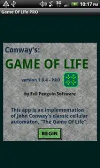 Game Of Life Screen Shot 1